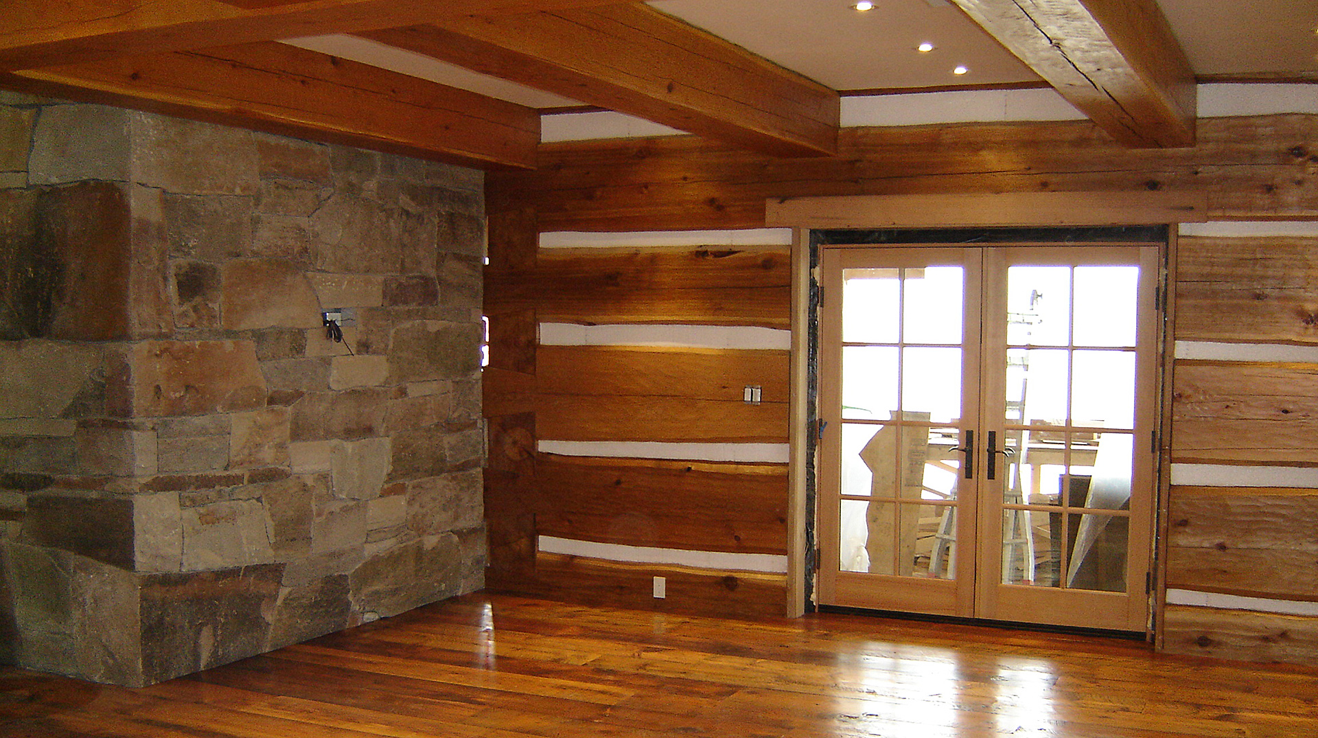 interior timber details