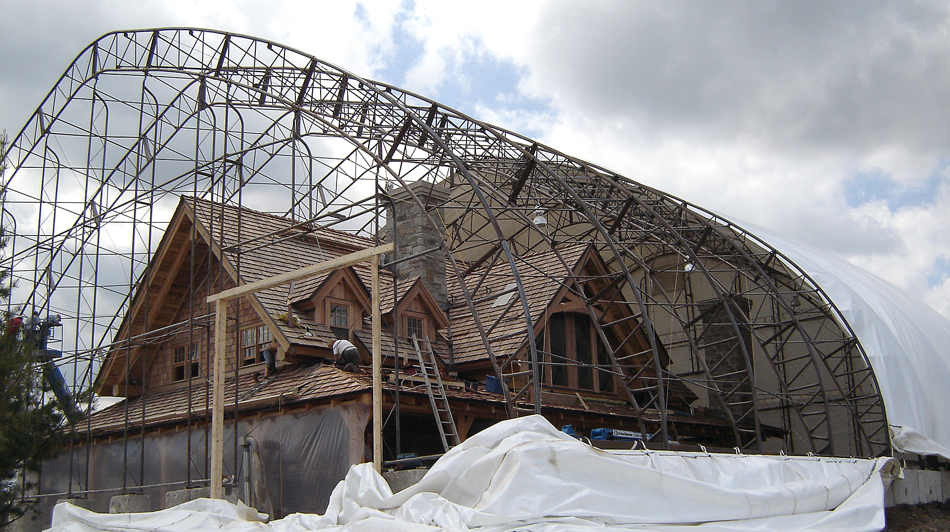 construction of dove tail home