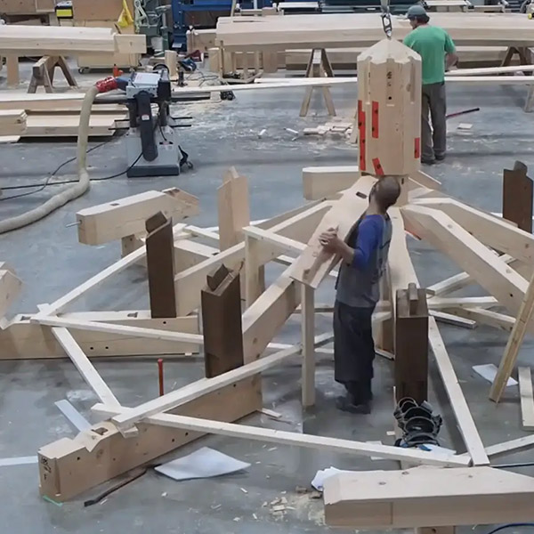 Octagon Roof Test Fit